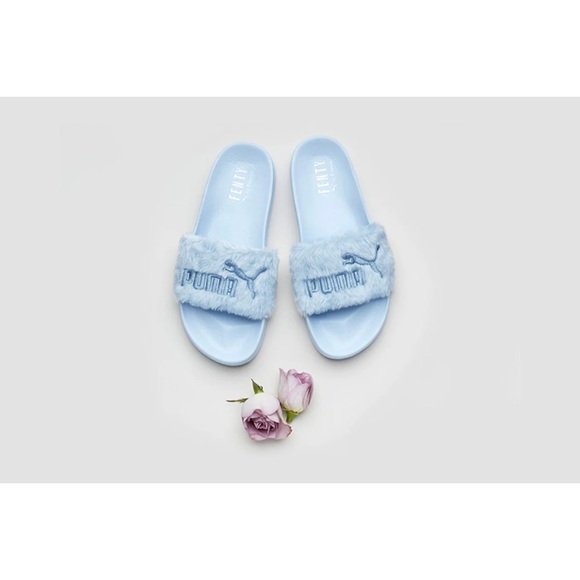 Fenty Puma Fur Slides - Picture 2 of 10